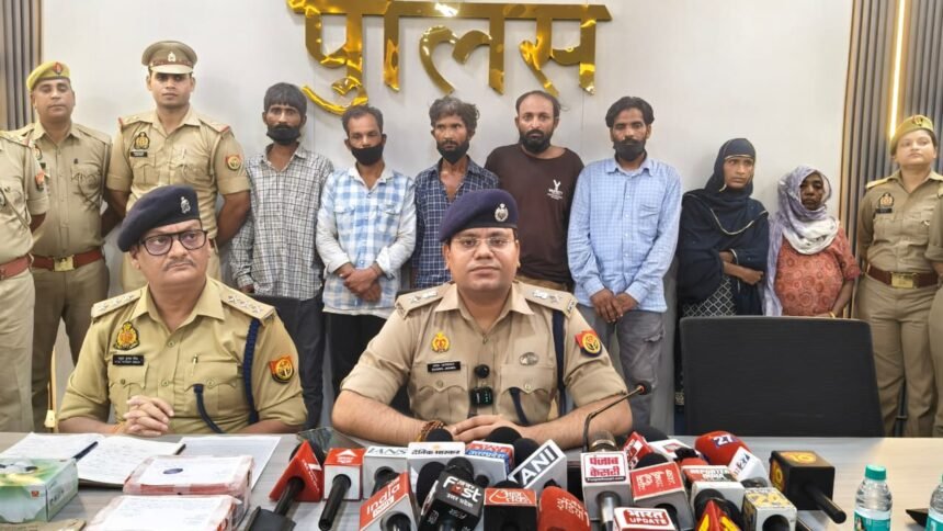 Tila Mod Police Bust Gang Involved in Newborn Baby Trafficking; 7 Arrested IMAGE CREDIT TO पुलिस