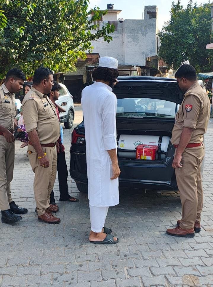 Tight Security Arrangements in Meerut Range on Independence Day; 4,000 Police Personnel to Take Charge IMAGE CREDIT TO police
