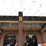 District Magistrate Hoists the National Flag and Honours Freedom Fighters and State Agitators IMAGE CREDIT TO सूचना विभाग