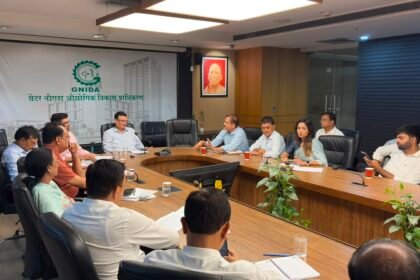 Priority Given to Resolving Industrial Issues; Demand Raised for a One-Time Settlement Scheme and a Common Facility Center. IMAGE CREDIT TO प्राधिकरण