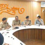 IG STF and DIG Law and Order Review Security Arrangements for Kanwar Mela IMAGE CREDIT TO पुलिस
