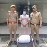 Operation Prahar: Indirapuram Police Arrests One Ganja Smuggler IMAGE CREDIT TO POLICE