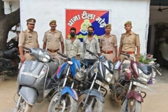 Tina Mod Police Busts Vehicle Theft Gang, Arrests 2 Accused IMAGE CREDIT TO पुलिस