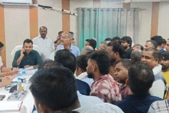 District-wide Comprehensive Solution Day held across all three tehsils; 14 out of 164 complaints resolved on the spot. IMAGE CREDIT TO सूचना विभाग