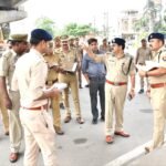 DIG Kalanidhi Naithani Inspected the Kanwar Route, Issued Directions to Strengthen Security and Traffic Management Arrangements. IMAGE CREDIT TO POLICE