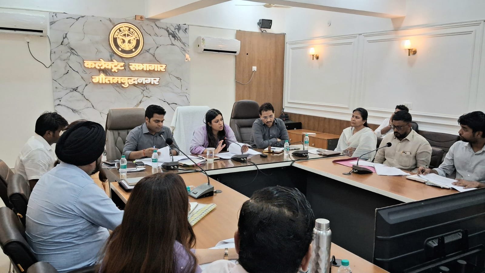 Development Works Under the 15th Finance Commission and Infrastructure Development Fund Gain Momentum, District Magistrate Megha Roopam Emphasizes Quality and Timely Execution | IMAGE CREDIT TO: सूचना विभाग
