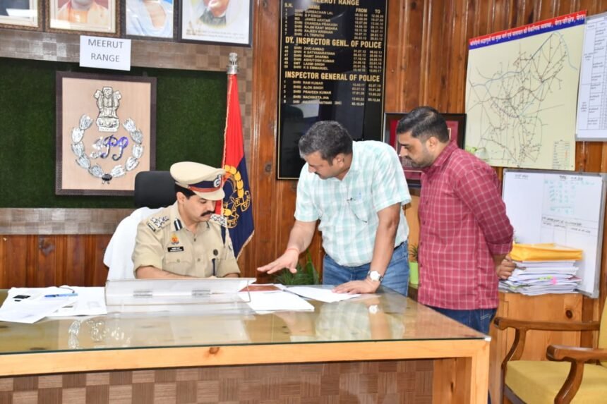 Coordination Between Police and National Highways Authority for Kanwar Yatra Security, Facilities to Be Increased at All Toll Plazas | IMAGE CREDIT TO: पुलिस
