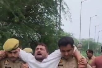 Loni Border Police Arrests Cow Slaughtering Accused in Encounter, Shot in the Leg | IMAGE CREDIT TO: POLICE
