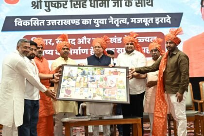 Youth Power is the Biggest Strength of Developed India, New Opportunities Being Provided to the Youth: Pushkar Singh Dhami. IMAGE CREDIT TO रिपोर्टर