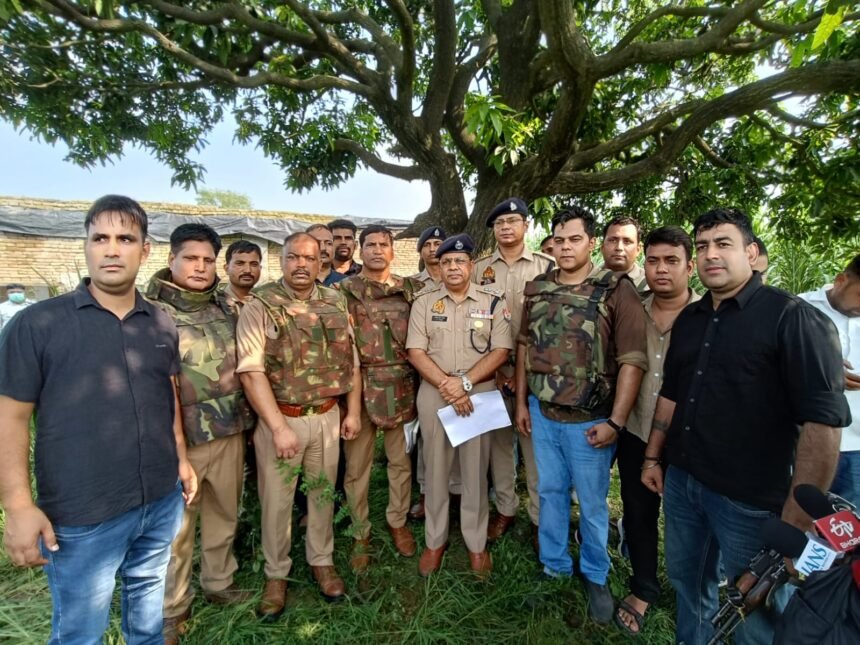 Criminal Furkan carrying a reward of ₹1 lakh killed in a police encounter; SWAT team head constable injured. IMAGE CREDIT TO पुलिस