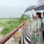DM Inspects Flood-Affected Areas, Assures Villagers of Dam Construction IMAGE CREDIT TO सूचना विभाग