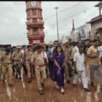 Rising Ganga Water Level: DM Kavita Meena and SP Kunwar Gyananjay Singh Inspect Brijghat, Review Arrangements with Kanwar Pilgrims | IMAGE CREDIT TO सूचना विभाग