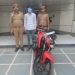 Indirapuram Police Cracked Mobile Snatching Case, 1 Accused Arrested. IMAGE CREDIT TO पुलिस