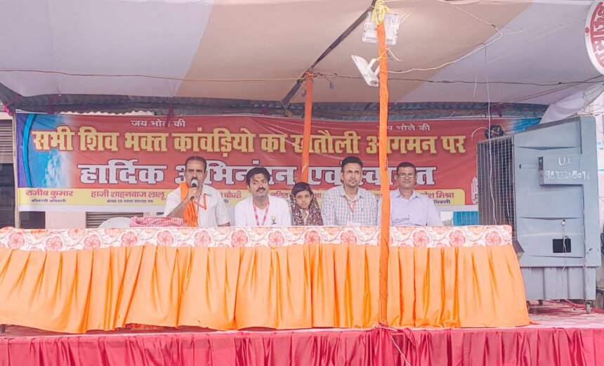 Common Citizens Are Also Contributing to the Camps – Rajiv Kumar, EO | IMAGE CREDIT TO विभाग