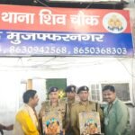 ADG Reviews Kanwar Security Arrangements at Shiv Chowk, Instructs Officials to Remain Alert | IMAGE CREDIT TO पुलिस