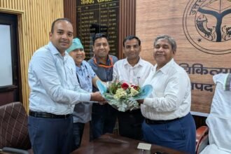 Newly Appointed Office Bearers Meet CMO, Raise Issues Faced by Doctors | IMAGE CREDIT TO विभाग