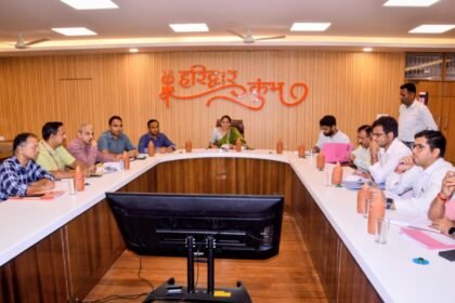 Instructions to complete the preparations for Kumbh Mela 2027 on a war footing — IMAGE CREDIT TO सूचना विभाग
