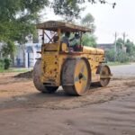 Major Impact of Rashtriya Shikhar’s News: Pothole-Filling Work Begins on the Bijnor–Nagina Road IMAGE CREDIT TO रिपोर्टर