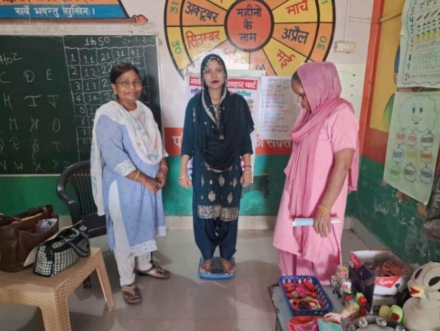 Efforts by Anganwadi Worker Lead to a Six-Kilogram Weight Gain in Pregnant Woman IMAGE CREDIT TO सूचना विभाग