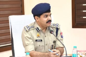 Writing 3,500 Police Personnel to Manage Security Arrangements in Meerut Region on Shri Krishna Janmashtami IMAGE CREDIT TO पुलिस