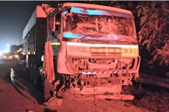 Fatal Accident on Yamuna Expressway, Four Killed Including an Advocate IMAGE CREDIT TO रिपोर्टर