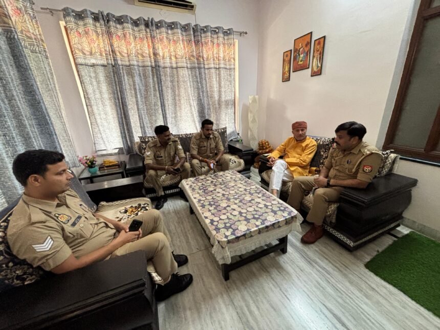 National President of the Bharatiya Matdata Sangh Placed Under House Arrest! Meerut Police Action Causes Stir, Supporters Express Anger IMAGE CREDIT TO रिपोर्टर