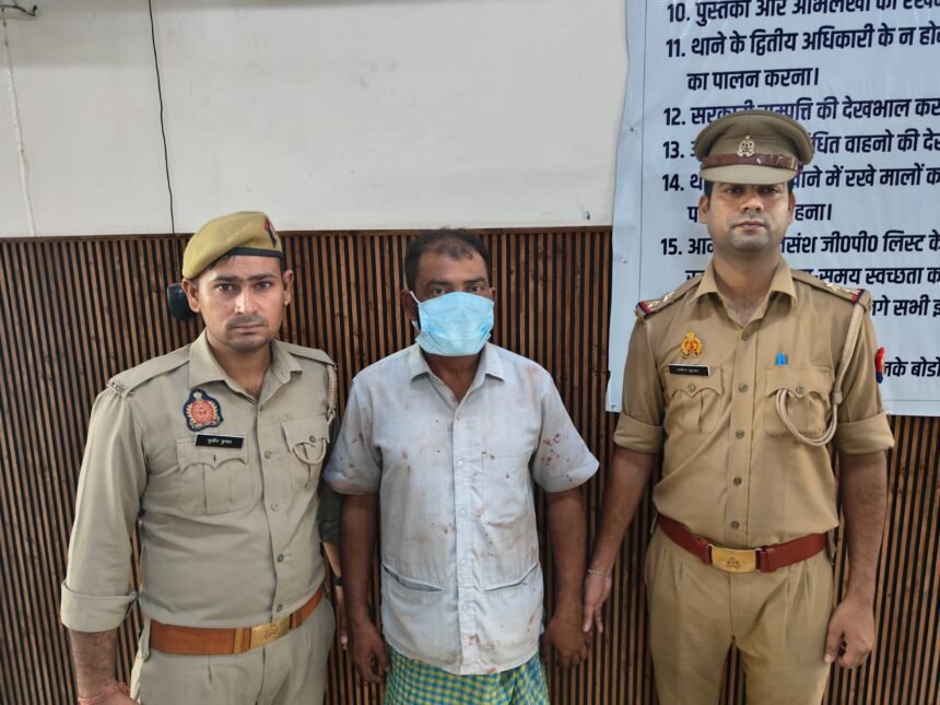 Khoda Double Murder: Husband Kills Wife and Elder Daughter, Also Attacks Younger Daughter — IMAGE CREDIT TO पुलिस