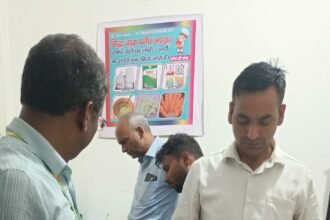 Major Action by Food Department Ahead of Raksha Bandhan: 350 Kg of Paneer Destroyed — IMAGE CREDIT TO सूचना विभाग