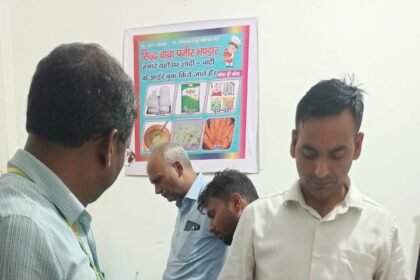Major Action by Food Department Ahead of Raksha Bandhan: 350 Kg of Paneer Destroyed — IMAGE CREDIT TO सूचना विभाग