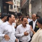 Mayor Cracks Down on Alleged Encroachments by Haji Khalil in Kaila Bhatta, Four Shops and a Dairy Sealed IMAGE CREDIT TO नगर निगम