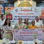 PM Poshan Scheme Cooks Honored, Cashless Health Cards Distributed IMAGE CREDIT TO सूचना विभाग
