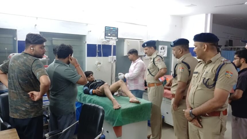 Youth Killed Over Love Affair, One Accused Injured in Police Encounter, Two Arrested IMAGE CREDIT TO पुलिस