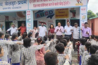 With women’s participation, Belda will become a model gram panchayat for solid waste management. IMAGE CREDIT TO रिपोर्टर