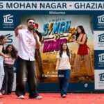Gippy Grewal and Shehnaaz Gill Receive a Grand Welcome at ITS Mohan Nagar — IMAGE CREDIT TO इंस्टीट्यूट