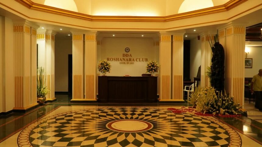 DDA Roshanara Club to Offer 750 Lifetime Membership Seats; Online Registration Begins August 28 IMAGE CREDIT TO प्राधिकरण