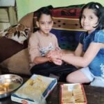 Raksha Bandhan, Symbolizing the Unbreakable Bond of Love Between Brothers and Sisters, Celebrated with Great Enthusiasm IMAGE CREDIT TO रिपोर्टर