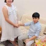 Raksha Bandhan, Symbolizing the Unbreakable Bond Between Brothers and Sisters, Celebrated with Great Enthusiasm Across the District IMAGE CREDIT TO रिपोर्टर