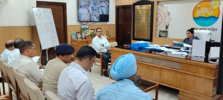 District-Level Officers Will Now Also Monitor the Works Related to Kumbh Mela 2027 IMAGE CREDIT TO सूचना विभाग