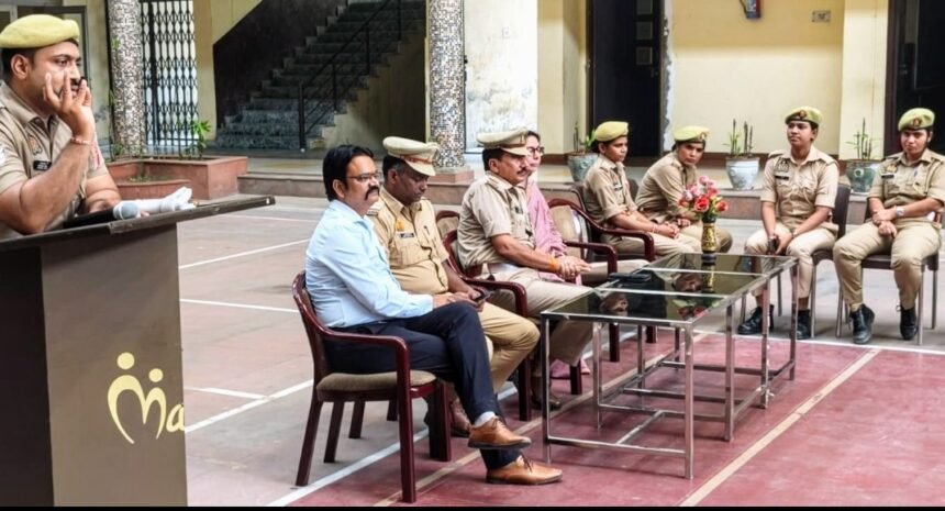 Awareness Programme on Women’s Empowerment and Cybersecurity Held at Maples Academy IMAGE CREDIT TO रिपोर्टर
