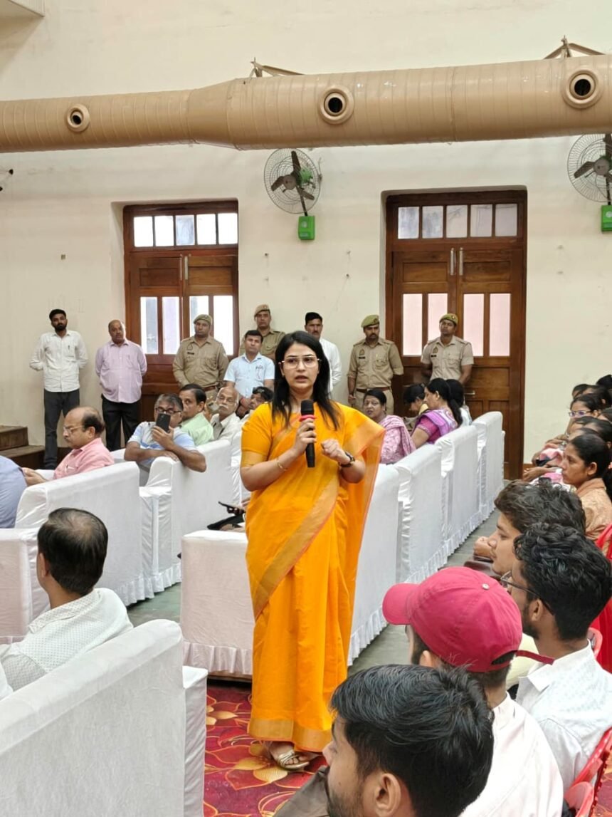 Orientation and Guidance Programme Held at SSV Degree College Under the Chief Minister Abhyudaya Scheme IMAGE CREDIT TO सूचना विभाग