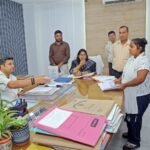 District Magistrate Ravindra Kumar Mondal Heard People’s Grievances During a Public Hearing IMAGE CREDIT TO सूचना विभाग