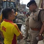 Six-Year-Old Girl Swept Away in Strong Rainwater Currents; Police and SDRF Search Operation Underway IMAGE CREDIT TO रिपोर्टर