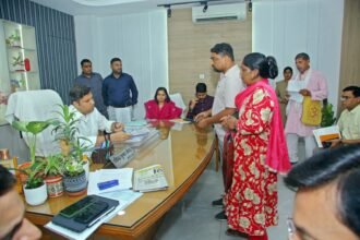 DM Hears People’s Grievances During Public Hearing IMAGE CREDIT TO सूचना विभाग