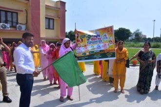 Ninth National Nutrition Month Launched in Shamli; District Magistrate Flags Off Rally IMAGE CREDIT TO सूचना विभाग