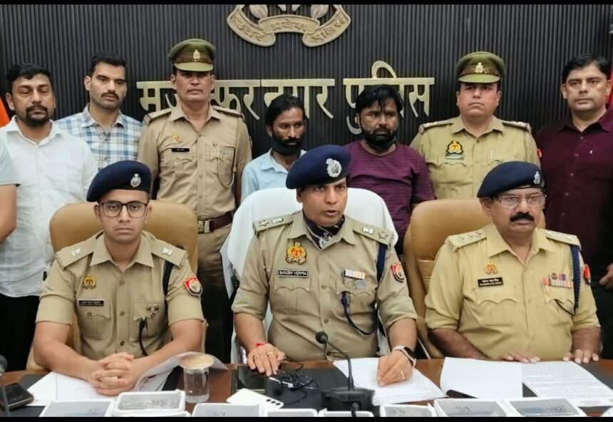 Crores-Worth Theft Case Busted in Budhana; Two Brothers Arrested After Encounter IMAGE CREDIT TO पुलिस