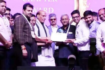 Muzaffarnagar IIA Chapter Brings Pride to the District by Winning Three National Awards IMAGE CREDIT TO रिपोर्टर