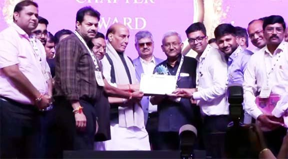 Muzaffarnagar IIA Chapter Brings Pride to the District by Winning Three National Awards IMAGE CREDIT TO रिपोर्टर