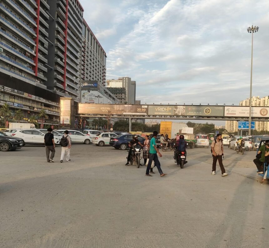 Traffic Diversion on 130-Metre Road Near Charmurti Chowk from Tonight IMAGE CREDIT TO प्राधिकरण