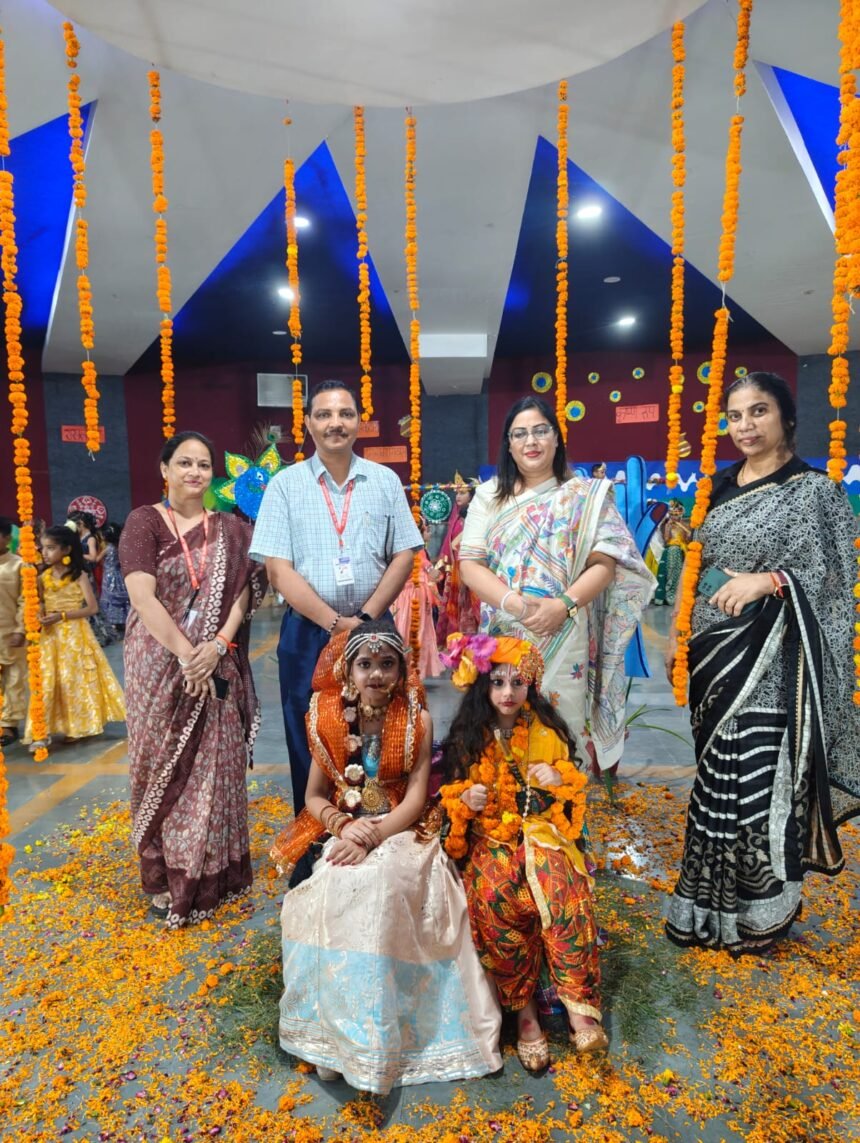 Shri Krishna Janmashtami Celebrations Held with Great Enthusiasm at All Three Branches of Dr. K.N. Modi Global School IMAGE CREDIT TO स्कूल