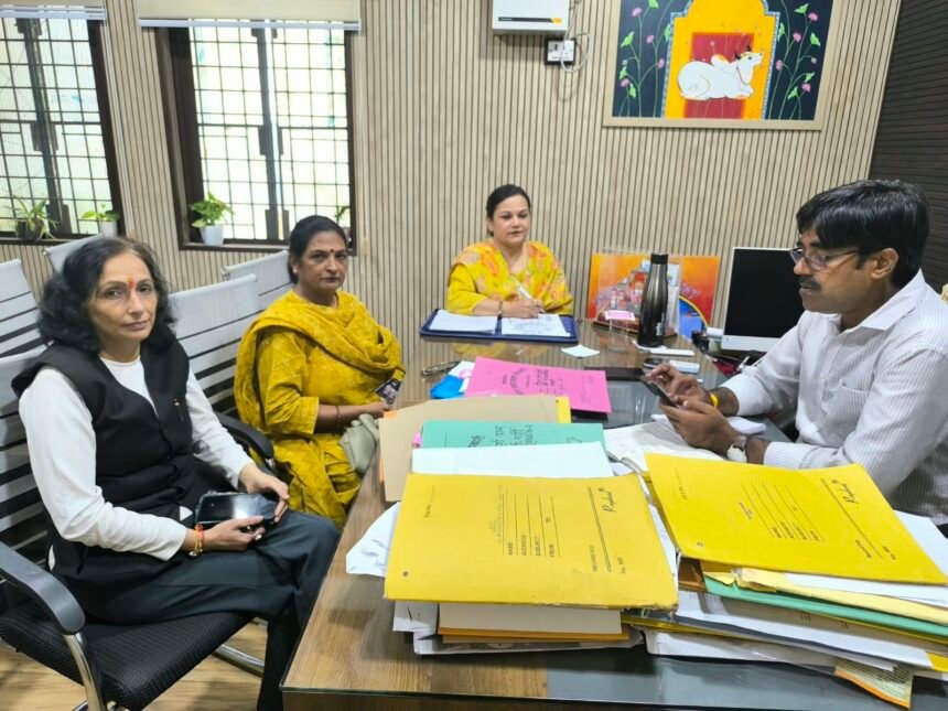 Local Complaints Committee Holds Meeting on Women’s Safety at the Workplace IMAGE CREDIT TO सूचना विभाग